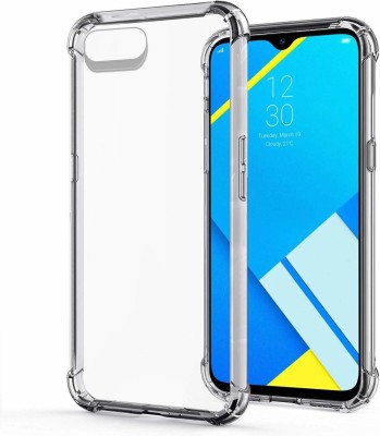 S-Softline Bumper Case for Oppo Realme C2(Transparent, Grip Case)