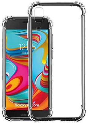 S-Hardline Bumper Case for Samsung Galaxy A2 Core(Transparent, Grip Case)