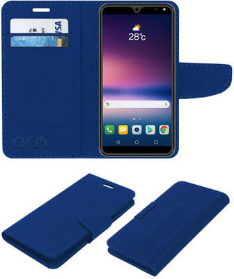 ACM Flip Cover for I Kall K110(Blue, Cases with Holder)