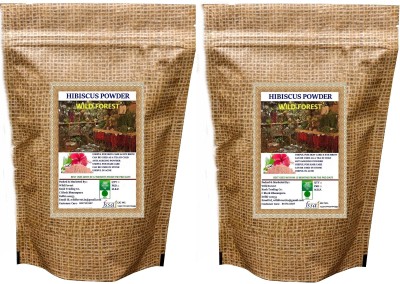 WILD FOREST Hibiscus Powder For Hair Growth & Natural Hair Treatment(200 g)