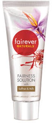 Fairever Naturals Fairness Solution with Saffron and Milk Cream 50g(50 g)