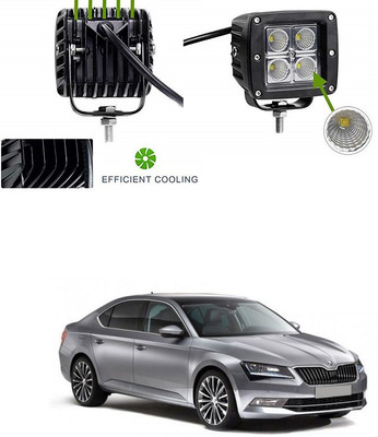PRTEK LED Fog Lamp Unit for Skoda Superb