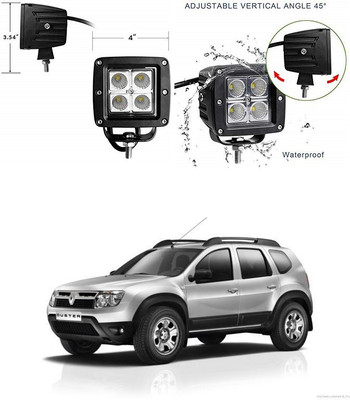 PRTEK LED Fog Lamp Unit for Renault Duster