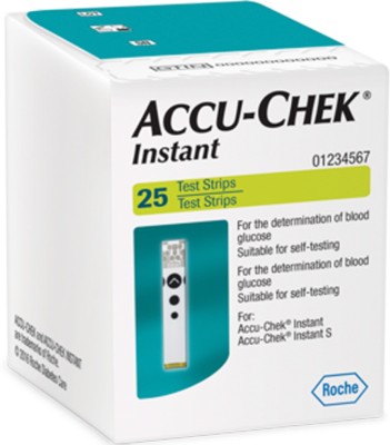 ACCU-CHEK Instant 25 25 Glucometer Strips