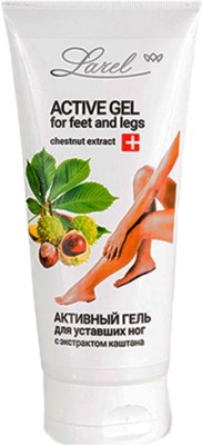 Larel Active gel for feet and legs with chestnut extract 200ml(Made in Europe)(200 ml)