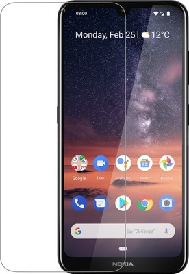 techaspire Tempered Glass Guard for nokIa 3.2(Pack of 1)