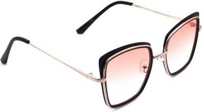 PETER JONES Aviator Sunglasses(For Women, Pink)