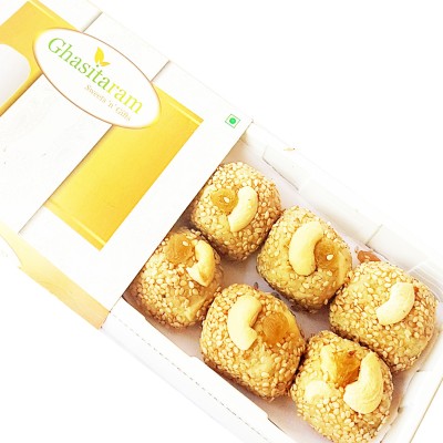 Ghasitaram Gifts Lohri Sweets - Til Laddoo 200 gms Box(200 g)