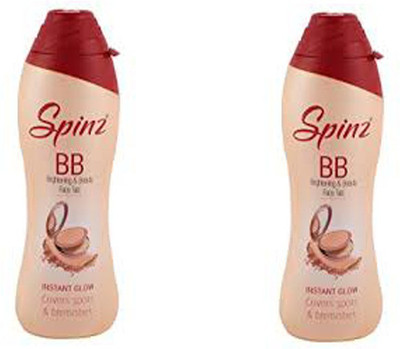 Spinz Brightening & Beauty Talc Instant Glow 80g *2(2 x 80 g)