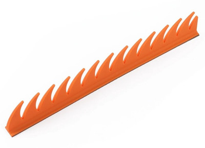 acube mart Helmet Mohawk for Bike(Orange)