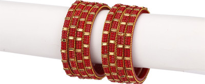 AFAST Glass Bangle Set(Pack of 8)