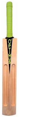 Optimus Cricket Scoop Bat Kashmir Willow Full Size For Tennis Ball-No Leather Ball F Kashmir Willow Cricket  Bat For 15+ Yrs(900-950)