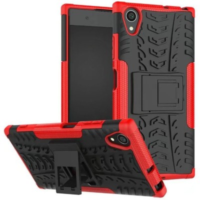 S-Line Back Cover for Sony Xperia XA1 Plus(Red, Shock Proof, Pack of: 1)