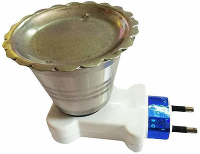 NIASHI Steel Incense Holder(Silver, Multicolor)