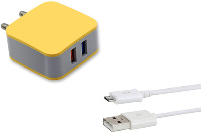 DAKRON Wall Charger Accessory Combo for Yuho Vast Plus(White)