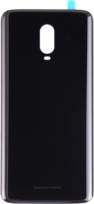 Purplesavvy OnePlus 6T Back Panel(Black)