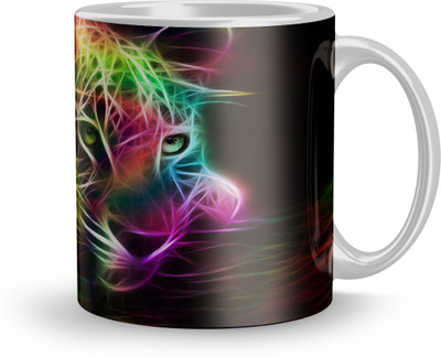 THE SD STORE MUG881 Ceramic Coffee Mug(320 ml)