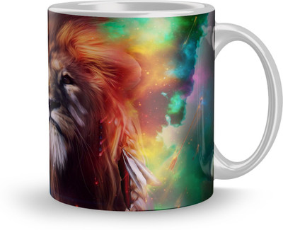 THE SD STORE MUG878 Glass Coffee Mug(320 ml)