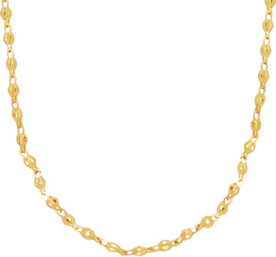 Shining Jewel Gold-plated Plated Brass Chain