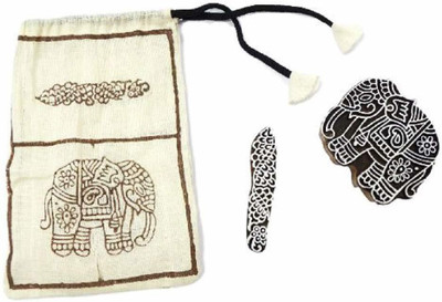 AN Handicrafts ANH_04 Printing Blocks(Pack of 2)