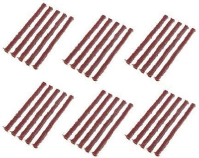 Auto Ryde Tubeless Tyre Puncture Strips/Plugs use with Kit for Car/Bike/Auto (30 Pieces) Tubeless Tyre Puncture Repair Kit