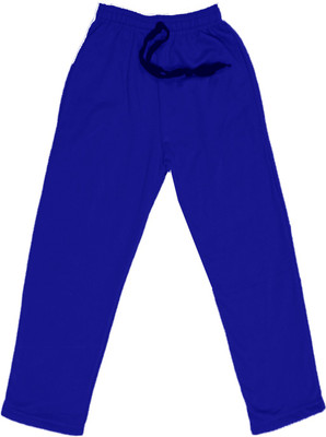IndiWeaves Track Pant For Boys & Girls(Blue, Pack of 1)