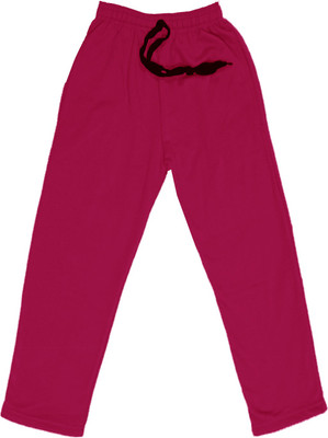 IndiWeaves Track Pant For Boys & Girls(Pink, Pack of 1)