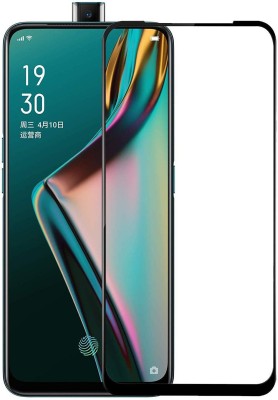 HI-TECH Edge To Edge Tempered Glass for OPPO F11 Pro, OPPO K3, Realme X(Pack of 1)