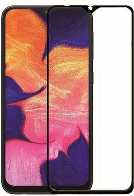 LIKEDESIGN Edge To Edge Tempered Glass for Samsung Galaxy A10(Pack of 1)