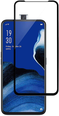 AtoZ Accessories Edge To Edge Tempered Glass for OPPO Reno 2(Pack of 1)
