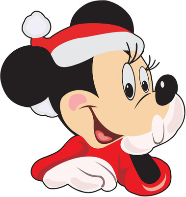 Littlebuds 40 cm Mickymouse Removable Sticker(Pack of 1)