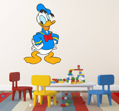 Littlebuds 70 cm Duck Removable Sticker(Pack of 1)