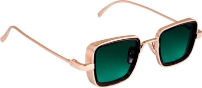 FERRET Rectangular Sunglasses(Green)