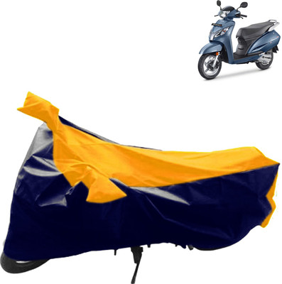 VOCADO Two Wheeler Cover for Honda(Activa 125, Blue, Yellow)