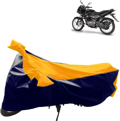 VOCADO Two Wheeler Cover for Bajaj(Pulsar 150 DTS-i, Blue, Yellow)