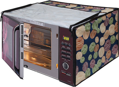 Dream Care Microwave Oven  Cover(Width: 47 cm, Blue, Beige)