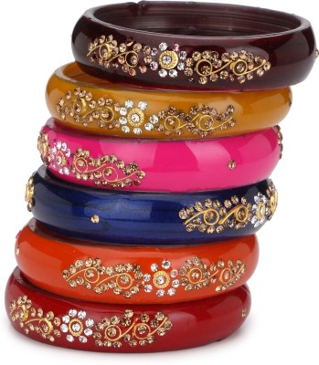 AFAST Glass Bangle Set(Pack of 12)