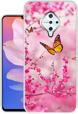 Case Club Back Cover for Vivo S1 Pro(Pink, Grip Case, Silicon, Pack of: 1)