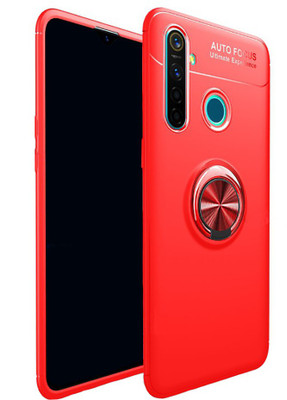 Vikeko Back Cover for Realme Narzo 10, Realme 5, Realme 5i, Realme 5s(Red, Shock Proof)