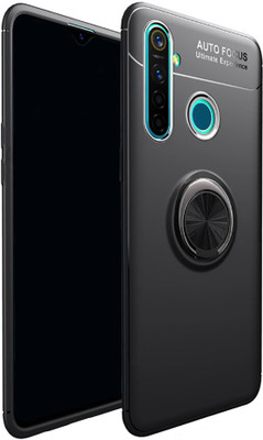 Vikeko Back Cover for Realme Narzo 10, Realme 5, Realme 5i, Realme 5s(Black, Shock Proof)