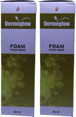 DermoGlow FOAM FACE WASH ( PACK OF 2) Face Wash(120 ml)