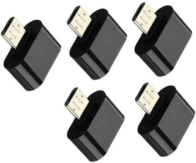 Fedus Micro USB OTG Adapter(Pack of 5)