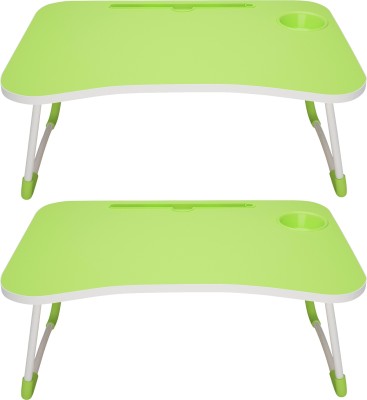 Story@home Wood Portable Laptop Table (Finish Color - Green)