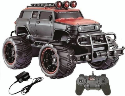 srenterprise Mad racing remote control Monster truck car for kids(Red)