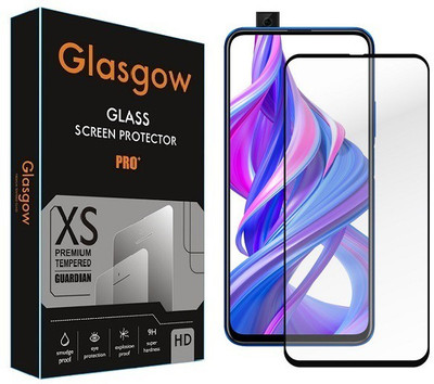 Glasgow Edge To Edge Tempered Glass for Honor 9X(Pack of 1)