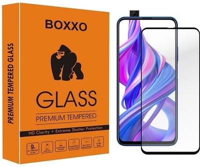 Boxxo Edge To Edge Tempered Glass for Honor 9X Pro(Pack of 1)
