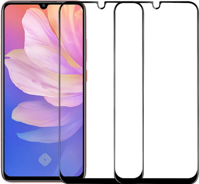 Karpine Edge To Edge Tempered Glass for Vivo S1 Pro(Pack of 2)