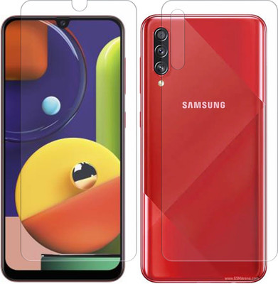 Yoox Front and Back Screen Guard for Samsung Galaxy A70s(Pack of 2)
