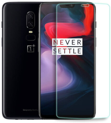 VYU Tempered Glass Guard for OnePlus 6T(Pack of 2)