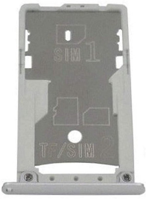 Bay Sim Card Tray(Compatible With REDMI MI 3S : SILVER)